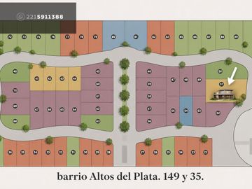 Terreno en Barrio cerrado Altos del Plata - San Carlos