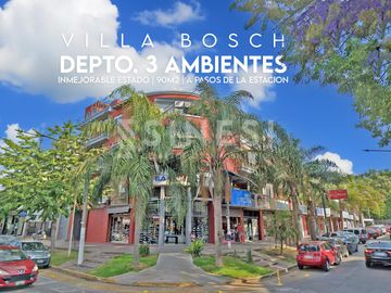 Departamento 3 ambientes - Centro de Villa Bosch - Inmejorable estado