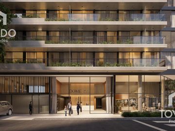 3 Ambientes con balcon terraza en Edificio de Categoría en Palermo! En Construcción!