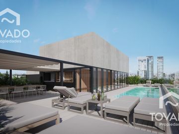 3 Ambientes con balcon terraza en Edificio de Categoría en Palermo! En Construcción!