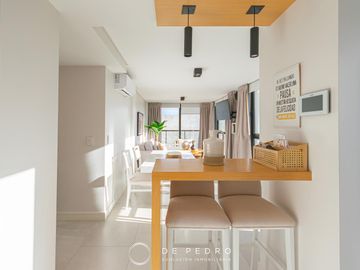 Departamento 3 ambientes en Marina Banus I, con cochera y baulera - Parque Luro