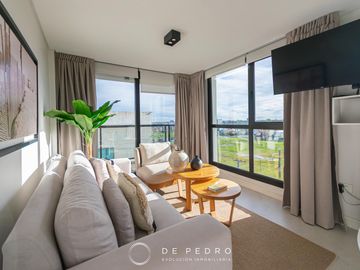 Departamento 3 ambientes en Marina Banus I, con cochera y baulera - Parque Luro