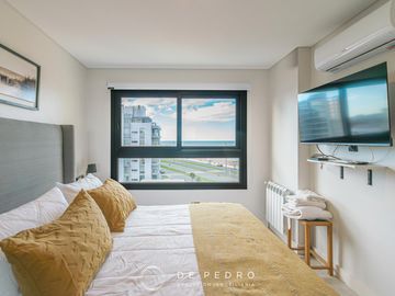Departamento 3 ambientes en Marina Banus I, con cochera y baulera - Parque Luro