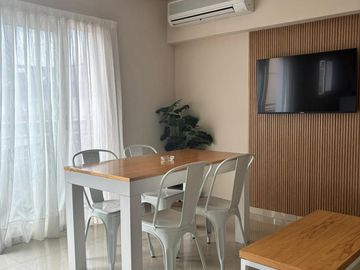 DEPTO 3 AMBIENTES AMOBLADO, PRECIO PAQUETE, 2 BAÑOS PUERTO MADERO