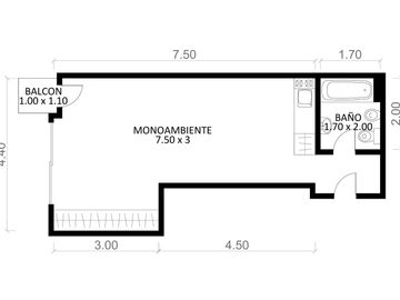 SOLDADO DE LA INDP Y OLLEROS MONOAMBIENTE VENTA