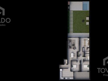 4 Ambientes con jardin, piscina, parrilla propia y Cochera en Colegiales!