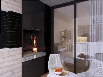 Preventa - Oportunidad Monoambiente a estrenar Palermo Hollywood con balcon y parrilla. Pileta.