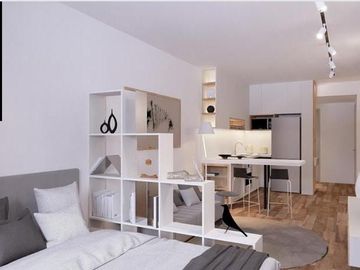 Preventa - Oportunidad Monoambiente a estrenar Palermo Hollywood con balcon y parrilla. Pileta.