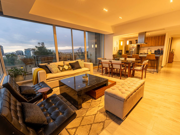 Venta moderno departamento San Angel  3 recamaras con terraza