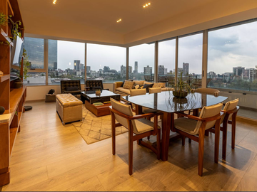 Venta moderno departamento San Angel  3 recamaras con terraza