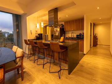 Venta moderno departamento San Angel  3 recamaras con terraza