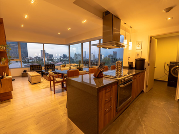 Venta moderno departamento San Angel  3 recamaras con terraza