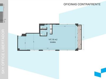 Oficina en Av. Libertador al 6100 y Olazabal - Belgrano