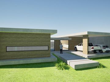 Terreno en  Medal Country Club , al golf con proyecto de construcción aprobado