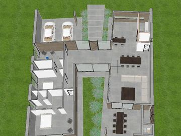 Terreno en  Medal Country Club , al golf con proyecto de construcción aprobado
