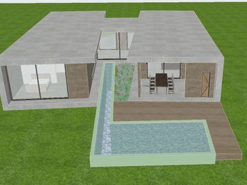 Terreno en  Medal Country Club , al golf con proyecto de construcción aprobado