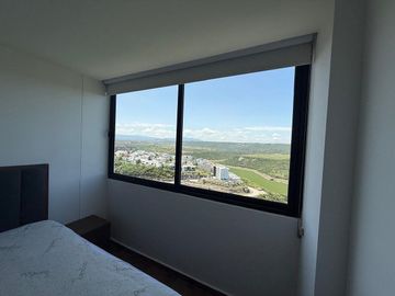 DEPARTAMENTO AMUEBLADO RENTA VISTA PANORAMICA CAÑADAS DE LAGO QUERETARO