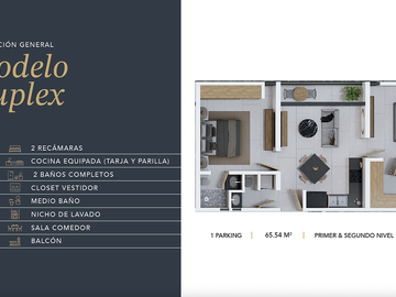 Departamento(Duplex) en Venta en Tu y Yo, Temozón Norte
