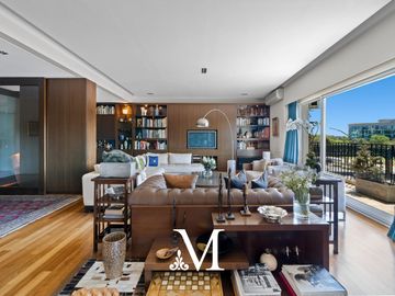Piso - 262 M2 - 4 Dormitorios con dependencia - 2 Cocheras - Seguridad 24hs -  Palermo