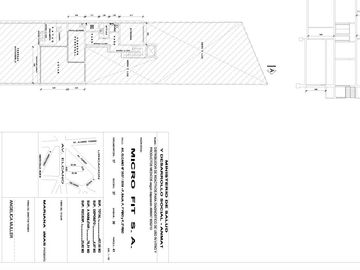 Elcano y Alvarez Tomas Lote 8,66 x 37 metros, construido Cubierto 458m2 - desc 122 m2 - total 580 m2