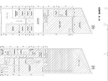 Elcano y Alvarez Tomas Lote 8,66 x 37 metros, construido Cubierto 458m2 - desc 122 m2 - total 580 m2
