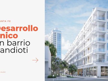 Venta departamento en Santa Fe en Desarrollo