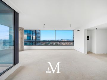 VENTA DEPARTAMENTO QUANTUM BELLINI - 3 AMBIENTES    DEPENDENCIA - VISTA AL RIO CON COCHERA