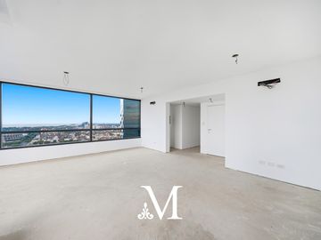VENTA DEPARTAMENTO QUANTUM BELLINI - 3 AMBIENTES    DEPENDENCIA - VISTA AL RIO CON COCHERA