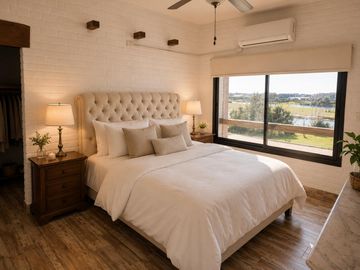 Casa a la laguna de 5 ambientes - APTA CREDITO