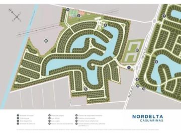 Terreno en Venta, 500m2, en Barrio Privado Casuarinas, Nordelta