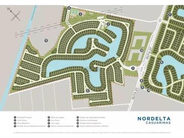 Terreno en Venta, 500m2, en Barrio Privado Casuarinas, Nordelta