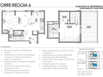 Depto en Nva Cba con Amenities - Reggia 6