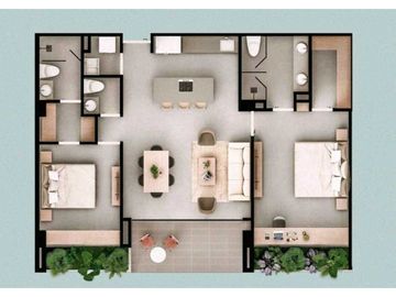 VENTA/RENTA APARTAMENTO EN FIZEBAD