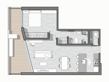Venta/Financiacion Departamento 3 Dormitorios Balcon Amenities. Pichincha