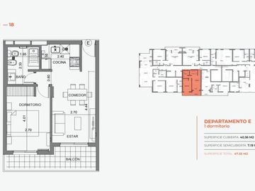 Venta Departamento en Santa Fe en Desarrollo