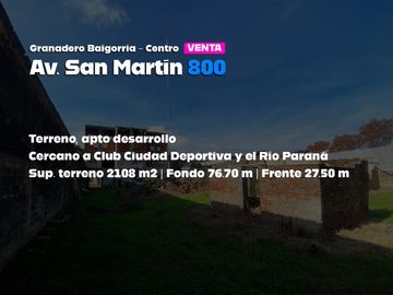 Terreno en Granadero Baigorria