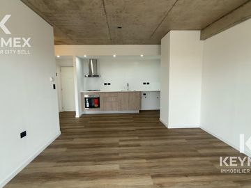 Departamento 1 dormitorio con cochera en barrio cerrado en alquiler en Manuel B Gonnet - La Plata