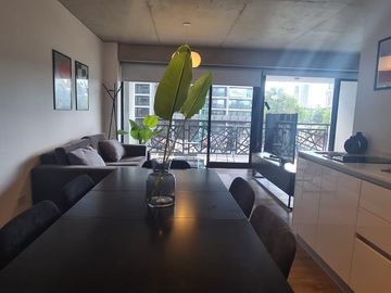 1 ambiente grande dividido se alquila con muebles - El valor no incluye gastos !