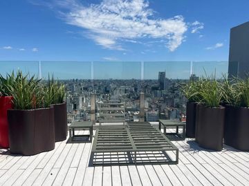 1 ambiente grande dividido se alquila con muebles - El valor no incluye gastos !