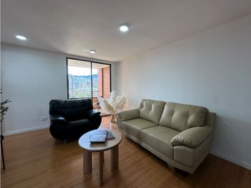 Apartamento para renta amoblada en El Poblado, piso 14
