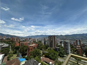 Apartamento para renta amoblada en El Poblado, piso 14
