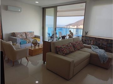 Apartamento de Oportunidad vista norte al mar en Pozos Colorados -060-