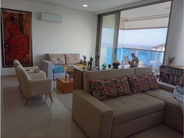 Apartamento de Oportunidad vista norte al mar en Pozos Colorados -060-