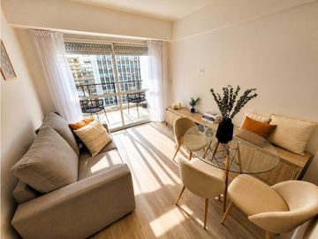 VENTA DEPTO 2 AMB TOTALMENTE RECICLADO Y EQUIPADO A METROS DE GUEMES