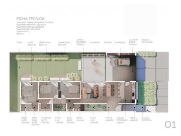 CASA DE DISEÑO 3 DORMITORIOS EN VENTA EN TEJAS 4 MALAGUEÑO A ESTRENAR