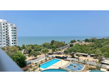 Apartamento frontal de oportunidad  vista al mar playa Decameron 005