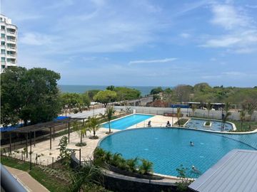 Apartamento frontal de oportunidad  vista al mar playa Decameron 005