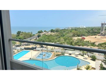 Apartamento frontal de oportunidad  vista al mar playa Decameron 005