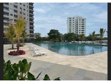 Apartamento frontal de oportunidad  vista al mar playa Decameron 005