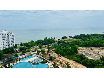 Apartamento frontal de oportunidad  vista al mar playa Decameron 005